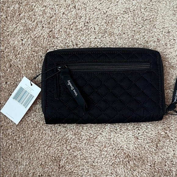 NWT Vera Bradley Nordic Multi Plaid Turnlock Wallet - Picture 3 of 12